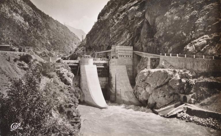 Barrage EDF d'Aigueblanche dit barrage des Échelles d'Hannibal