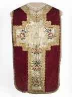 chasuble, étole : ornement rouge