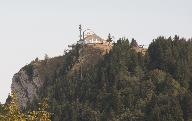 Gare supérieure du téléphérique du Revard et restaurant, actuellement restaurant Les Quatre Vallées et échoppe de souvenirs