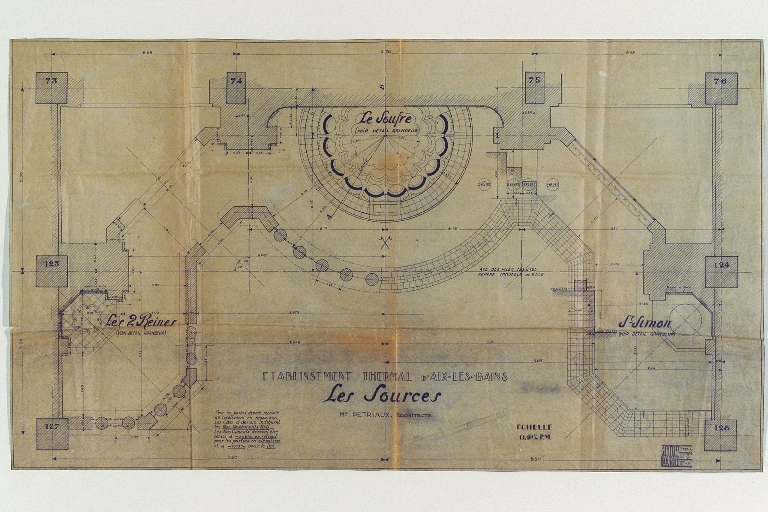 Établissement thermal, dit Thermes de Pétriaux ou Nouveaux Thermes