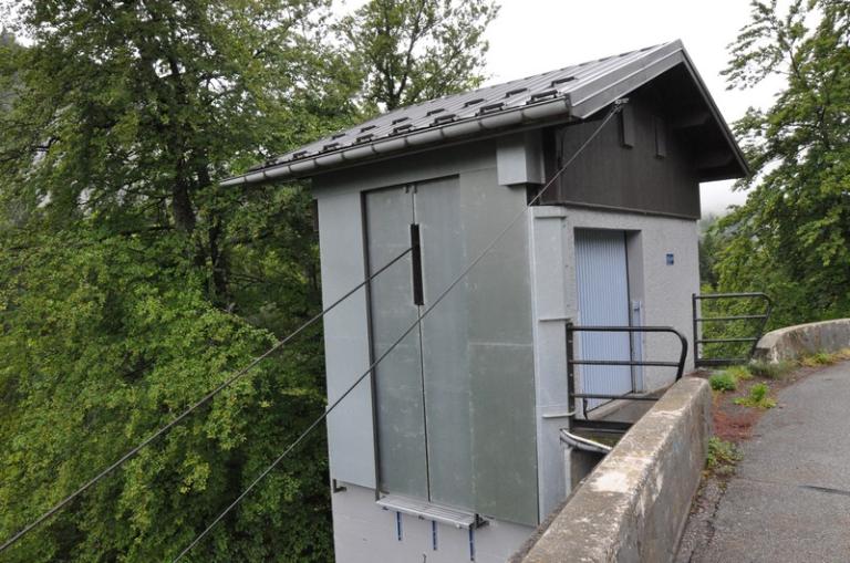 Barrage des Mottets et prise d'eau du Flon