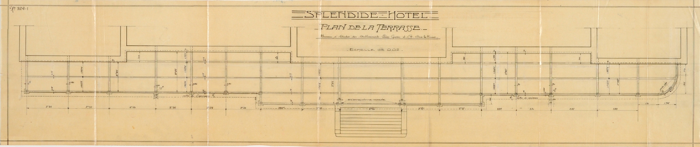 Hôtel de voyageurs, Hôtel Splendide, actuellement immeuble, dit Résidence Le Splendide