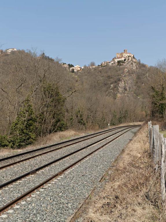 Ligne Clermont-Ferrand - Chapeauroux - (Nîmes)