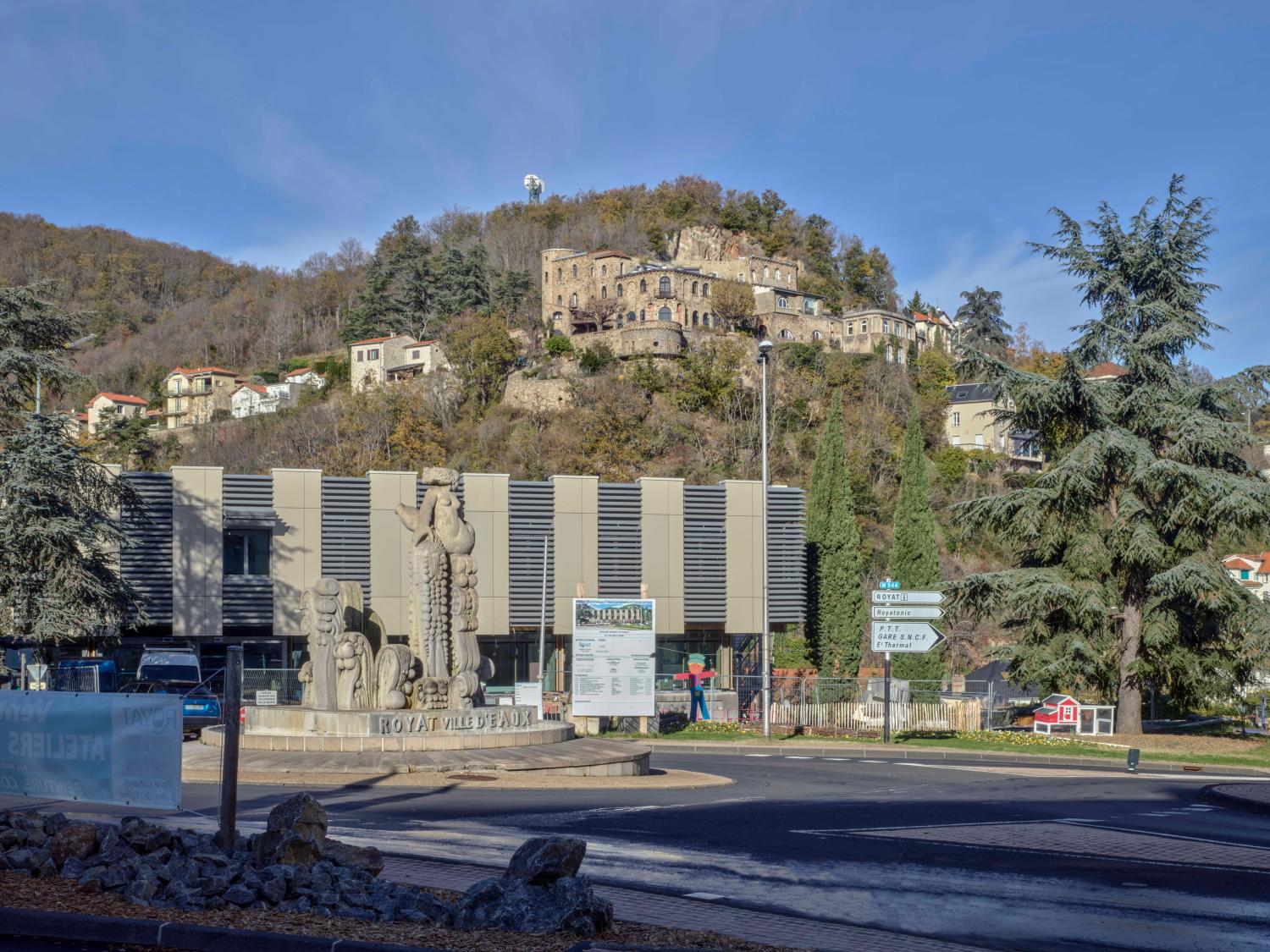 Présentation de l'opération d'inventaire de la station thermale de Royat-Chamalières