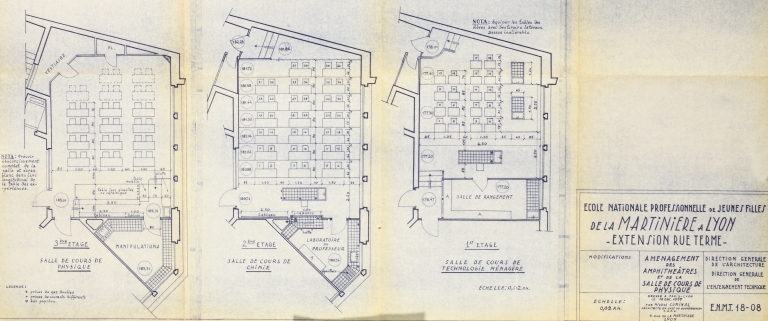 Ecole de La Martinière des filles, puis lycée La Martinière-Diderot dit La Centrale