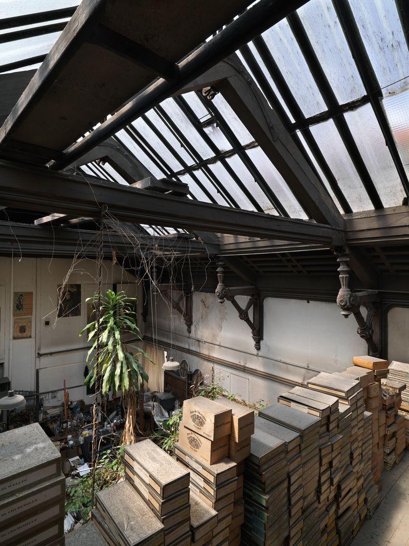 Atelier du peintre graveur Max Schoendorff