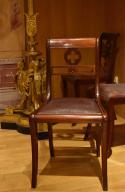 chaise n°9 d'un ensemble de chaises à dossiers enroulés (26)