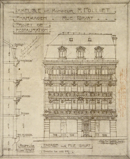 Immeuble, dit maison Folliet