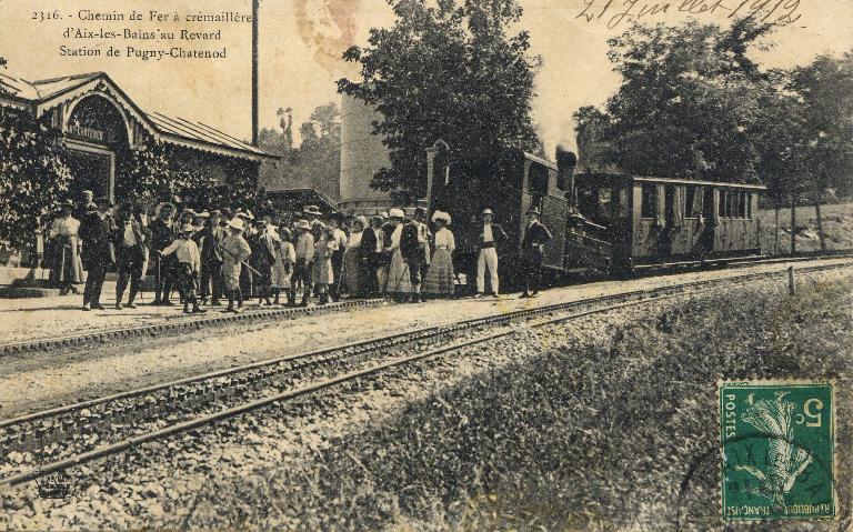 Funiculaire dit chemin de fer à crémaillère du Revard