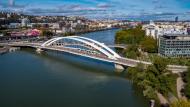 Pont Raymond Barre, pont transports mode doux