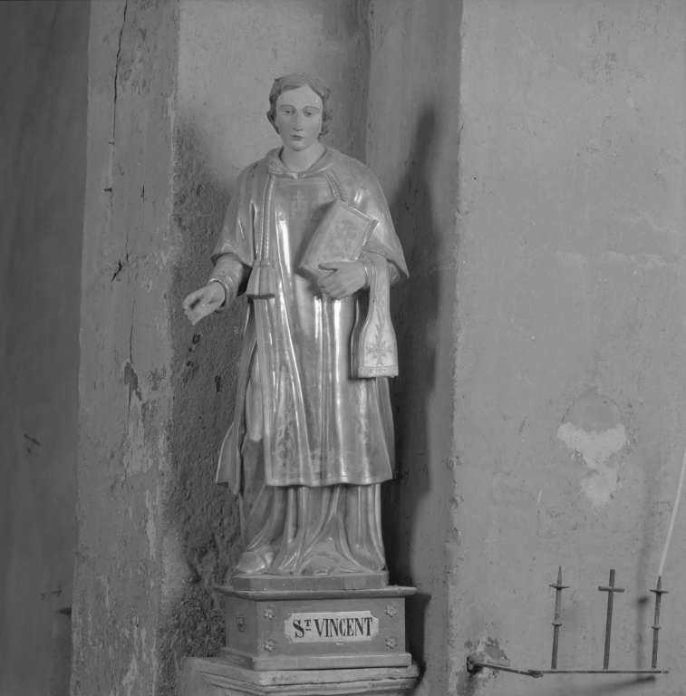 Statue : saint Vincent