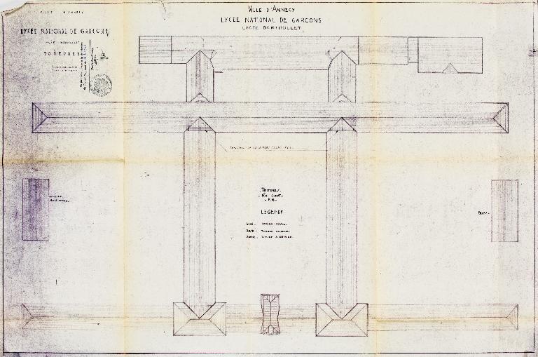 Lycée de garçons, actuellement Lycée Claude-Louis-Berthollet