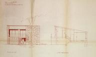 Gerzat, la maison I., 1953, Fernand CARPENTIER architecte