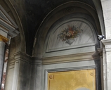 Peinture monumentale : décor d'architecture, chapelle de la Vierge