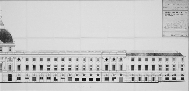Hôtel-Dieu dit hôpital du Pont du Rhône puis hôtel-Dieu de Notre-Dame de Pitié du Pont du Rhône, Hôpital général, Grand Hôtel-Dieu