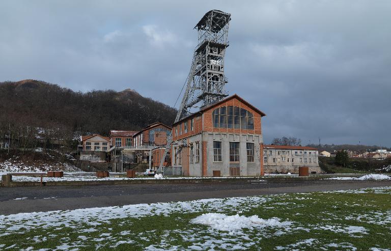 Mine de charbon site Couriot, actuellement Puits Couriot Parc-Musée de la Mine de Saint-Etienne