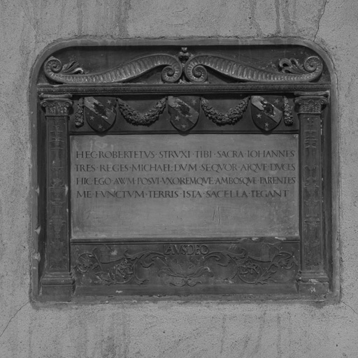 Plaque funéraire de Jean Robertet