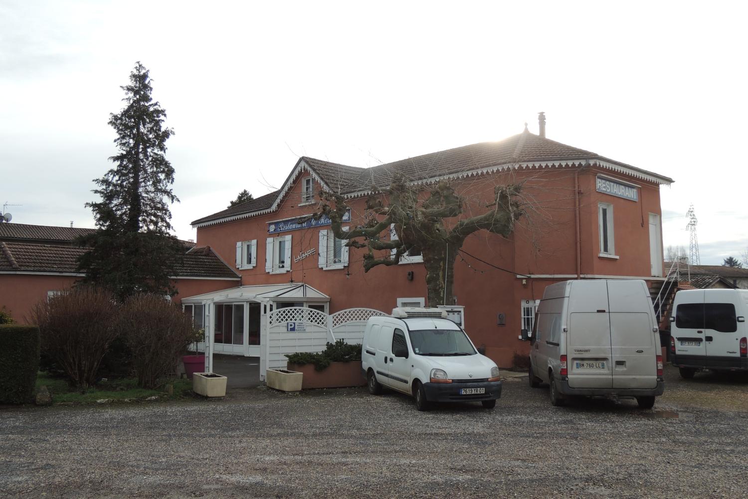 Ancienne gare, actuellement restaurant Le Relais de la gare