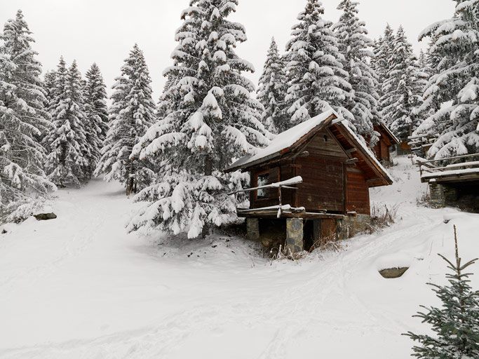 Maison (chalet) dit grenier La Goupille