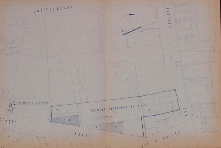 École Française de tannerie puis Ecole Supérieure du Cuir et des Peintures, Encres et Adhésifs puis Centre Technique du Cuir actuellement centre de recherches macromoléculaires