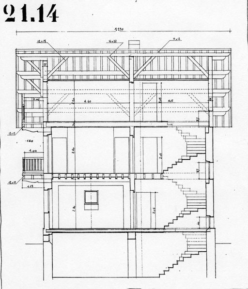 Maison, dite chalet Benvenuto, puis Mont Roc