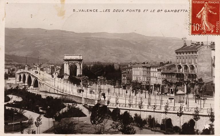 Pont routier de Valence (détruit)