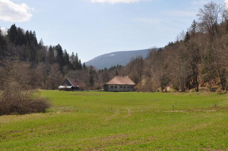 Fonderie de fer et martinet du Villaret Rouge actuellement logement et exploitation agricole