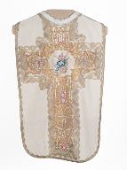 chasuble, étole, voile de calice : ornement blanc