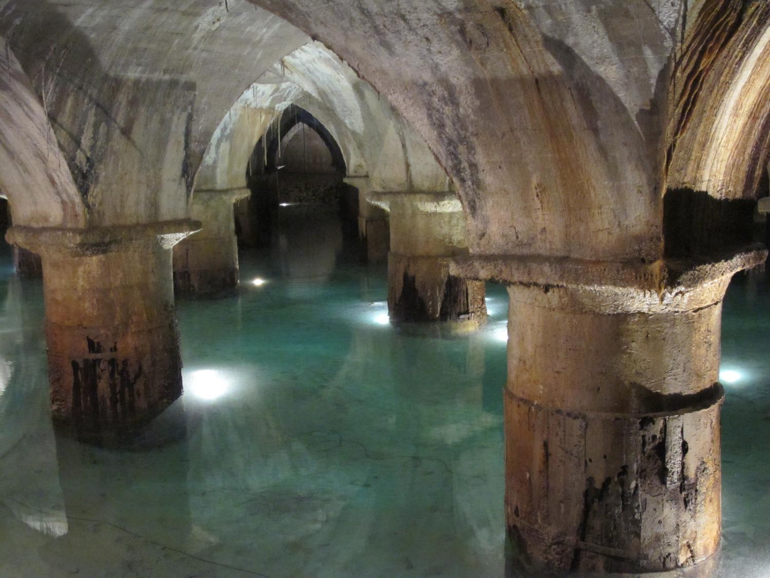 Usine des eaux de Saint-Clair et pompe de Cornouailles actuellement musée