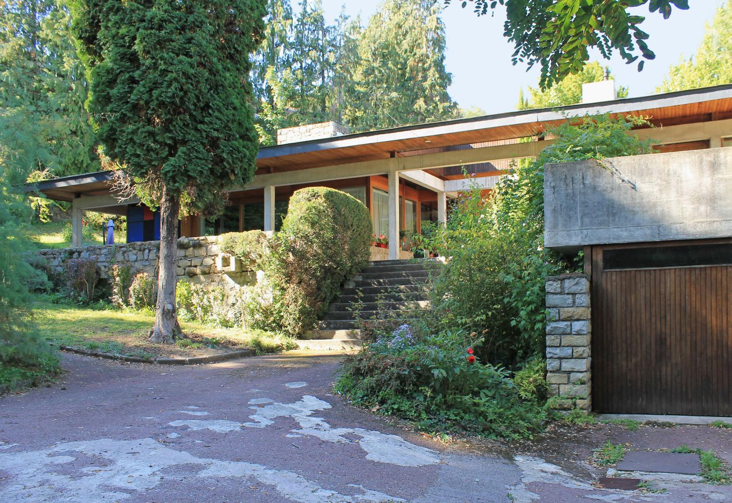 Chamalières, la maison B., 1963, Fernand CARPENTIER architecte