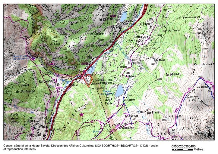 Centrale hydroélectrique de Châtelard Vallorcine