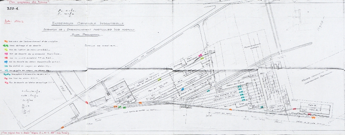 Edifice artisanal, Maison Grosse et Gerlat, puis usine de fabrication de matériaux de construction, entreprise de travaux publics, Entreprise Léon Grosse et Cie, actuellement Entreprise générale Léon Grosse