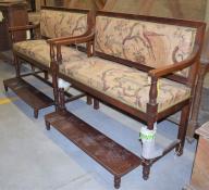 Banquette de billard n° 1
