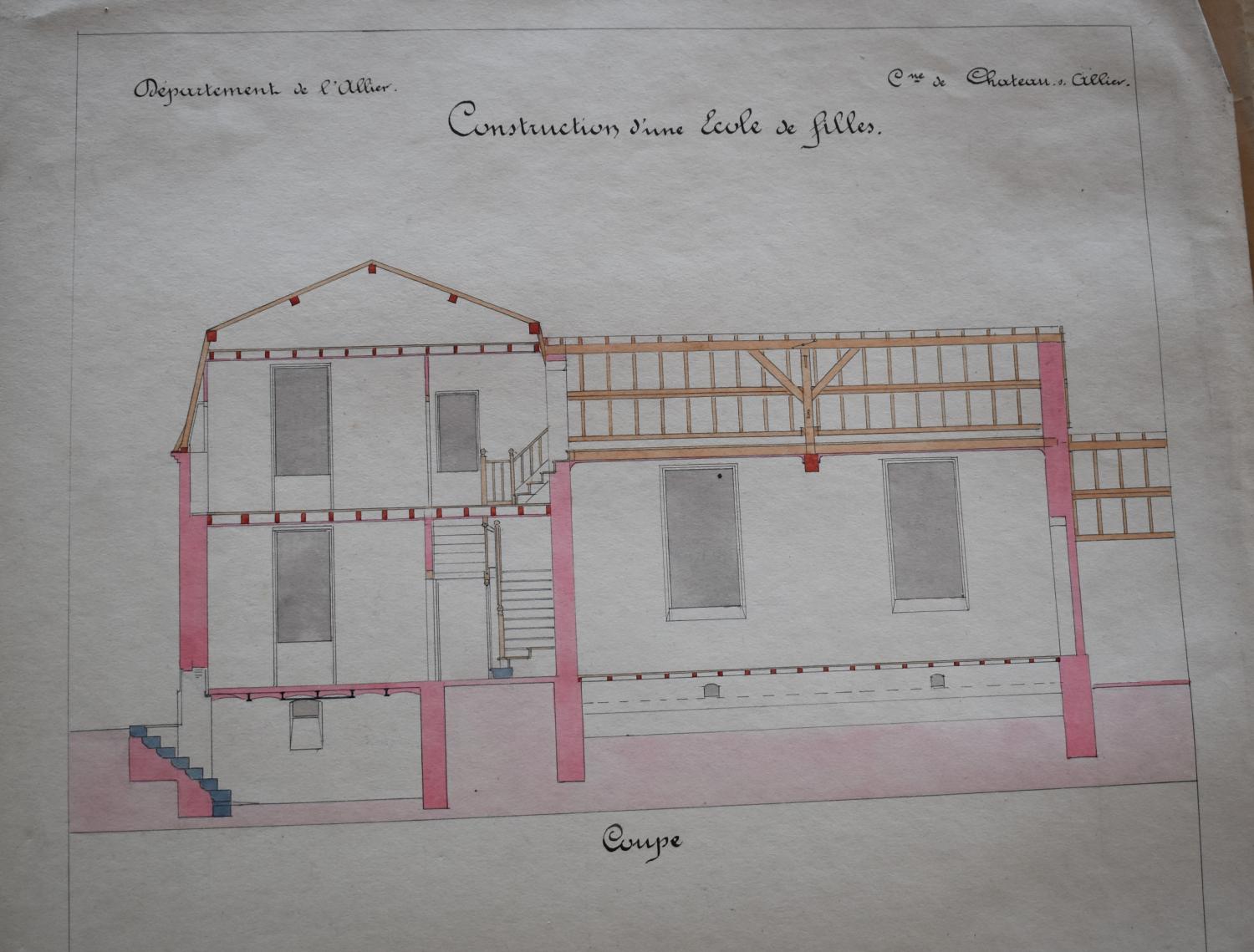 Ecole actuellement maison d'habitation