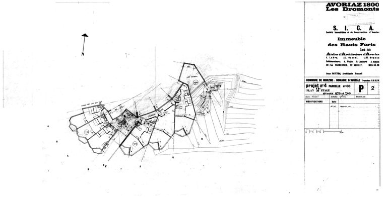 Immeuble dit résidence les Hauts-Forts