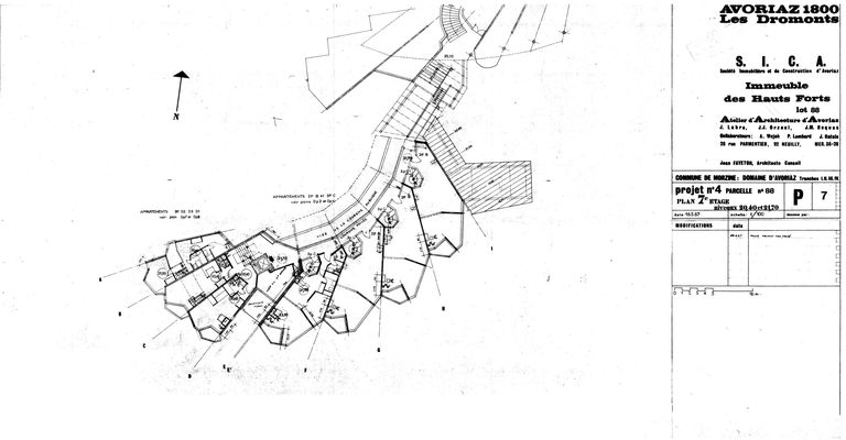 Immeuble dit résidence les Hauts-Forts