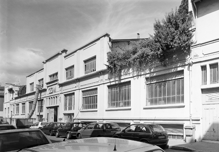 Usine de construction mécanique Nanterme J. fabrique de métiers à tisser puis Usine textile dite Gema Tissage