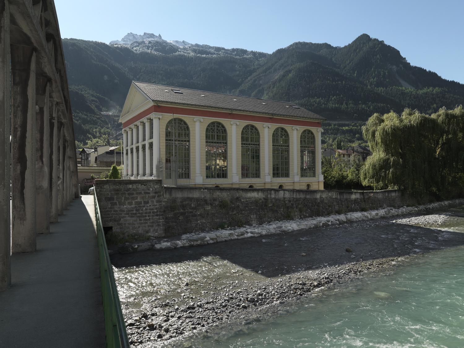 Usine de produits agro-alimentaires dite la Rizerie des Alpes de Modane actuellement centre culturel