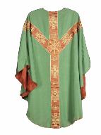 chasuble, étole : ornement vert n°2