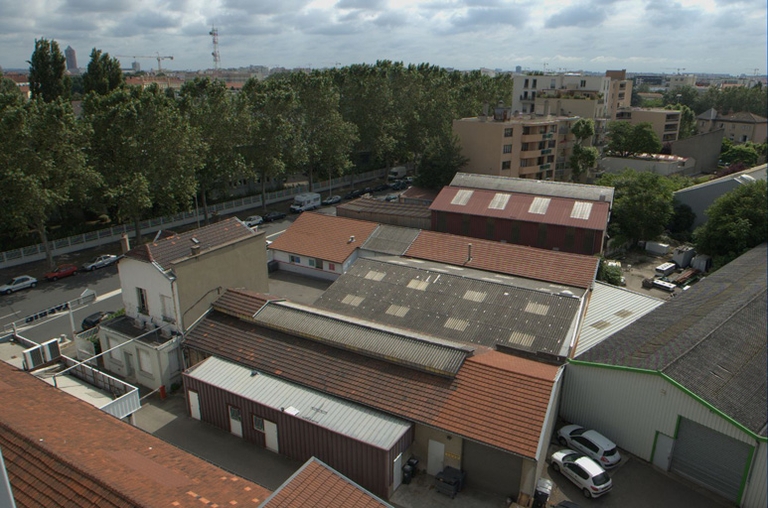 Usine de chaudronnerie Blanc et Nicoli actuellement papier service entrepôt commercial