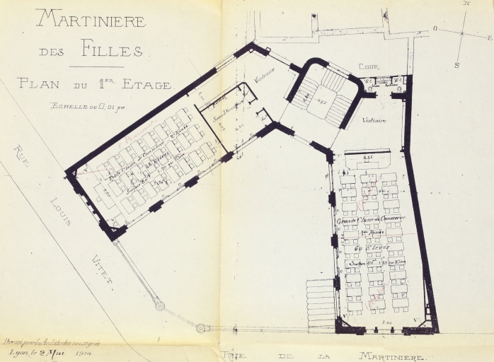 Ecole de La Martinière des filles, puis lycée La Martinière-Diderot dit La Centrale