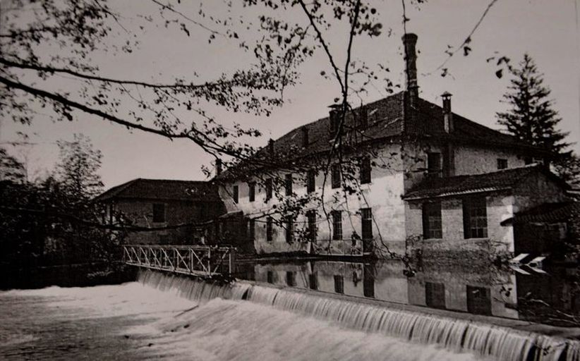 Barrage de l'usine La Tuile puis Cartonerie Aussedat dite Cartonnerie Mercier