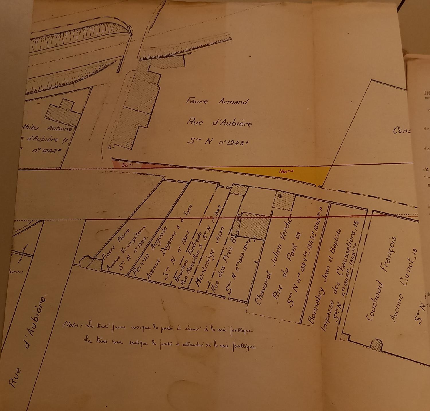 Plan parcellaire