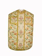 chasuble, étole, manipule : ornement blanc