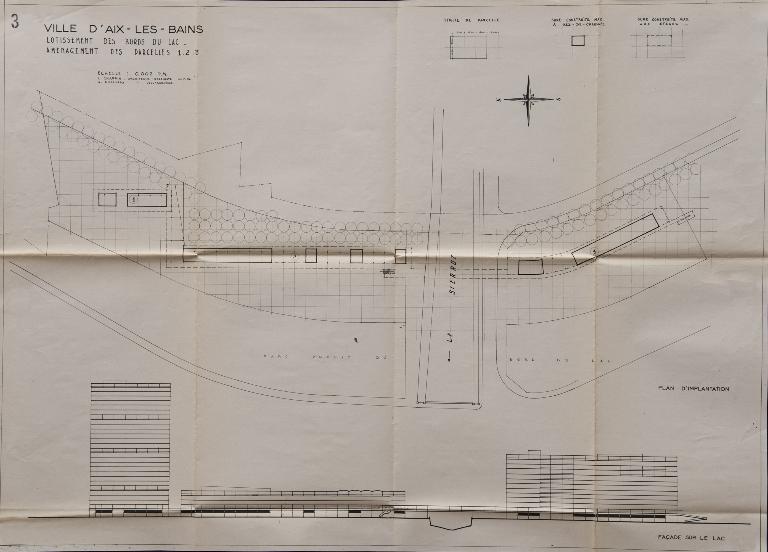 Secteur urbain, les Bords du lac