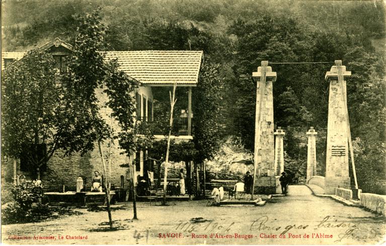 Hôtel - Restaurant du Pont de l'Abîme (détruit)