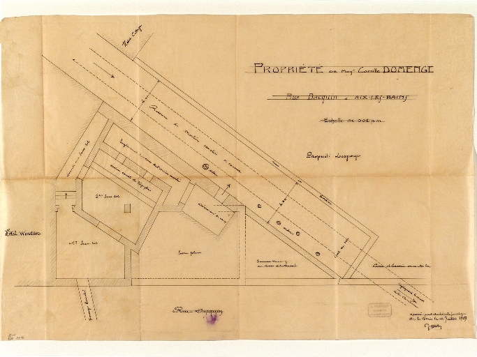 Écurie, puis entrepôt commercial