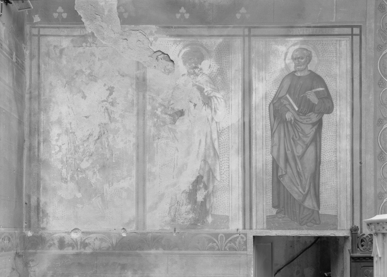 Peinture monumentale : théorie d'apôtres