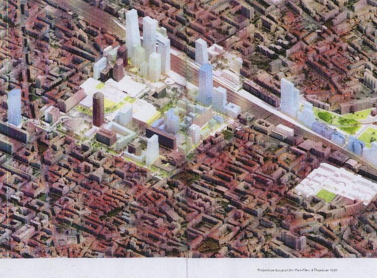 Projet du quartier de la Part-Dieu et Gare de la Part-Dieu (dossier d'urgence)