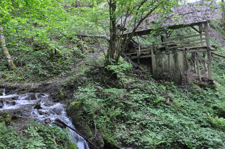 Scierie du Chanet actuellement vestiges